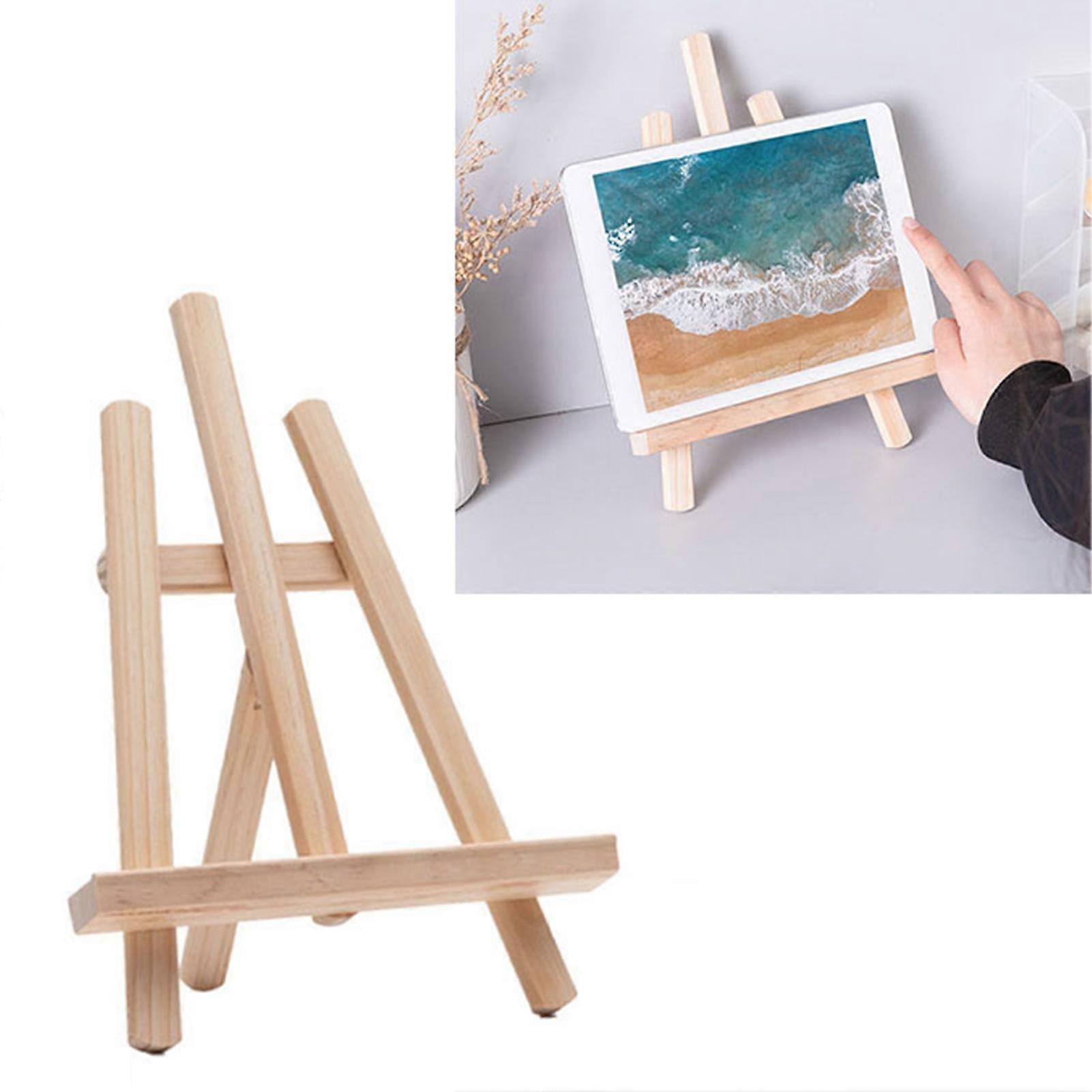 Wood Desktop Tablet Stand Foldable Adjustable Angles 150g