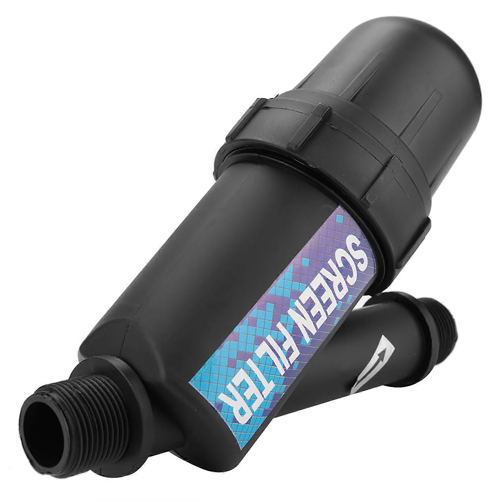 3/4" Large Capacity Mesh Filter for Drip Irrigation Water Tank Pool Pump