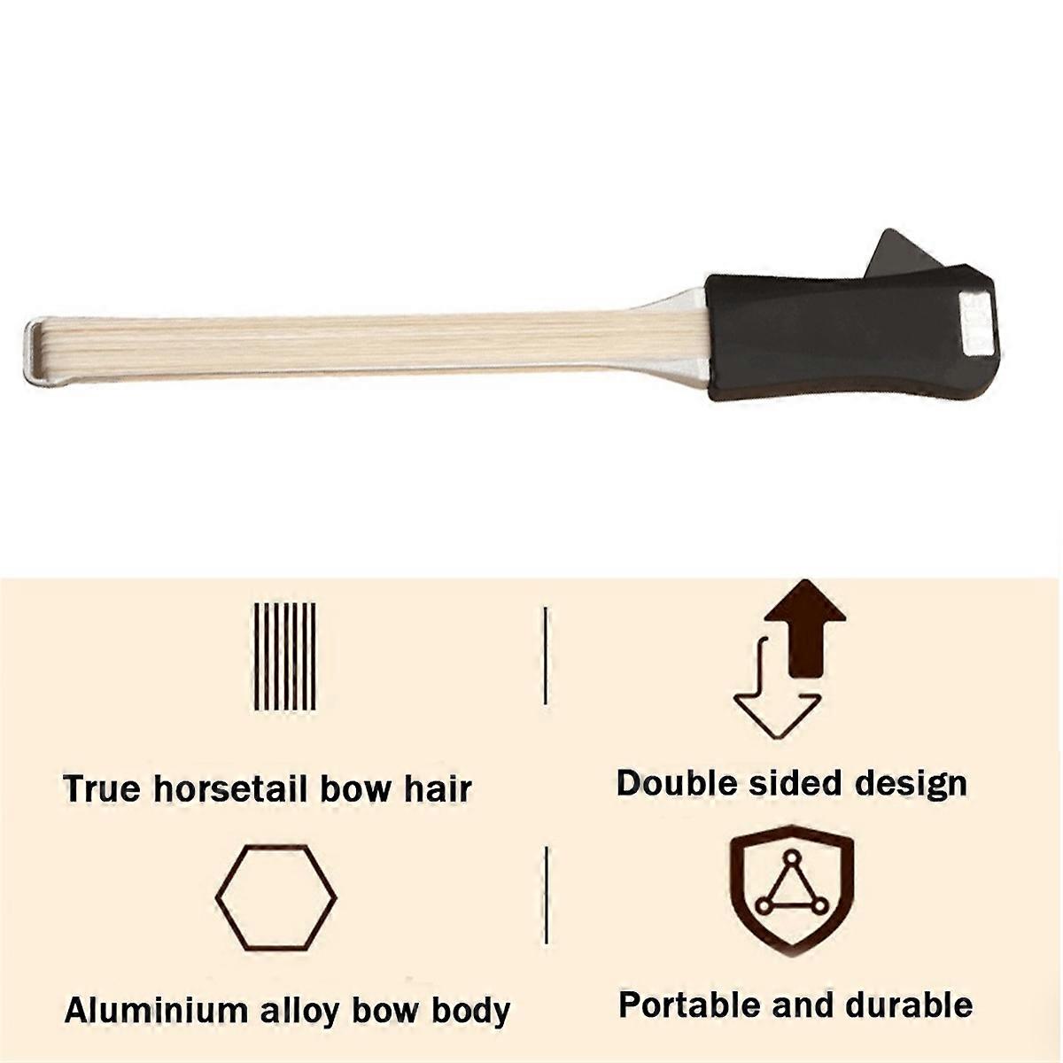 Versatile 2-In-1 Guitar Bow, Creates Cello&Violin-Like Sounds