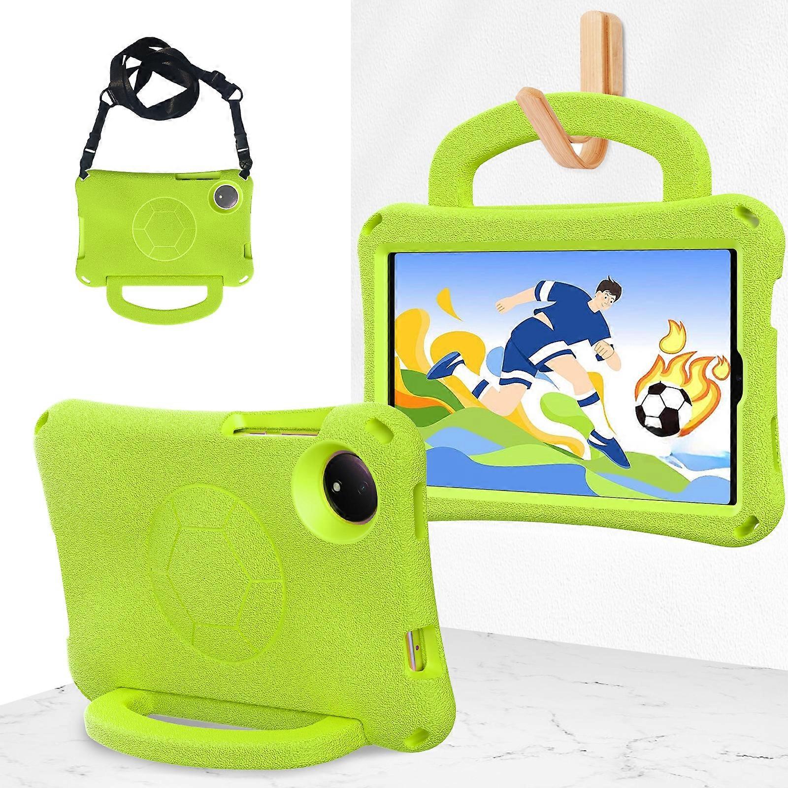 Handle Football Shaped EVA Shockproof Tablet Case