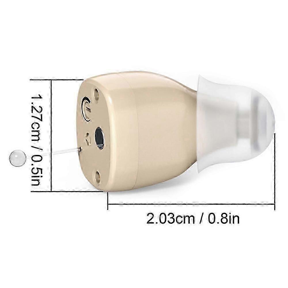 Invisible Rechargeable Digital Hearing Aids for Elders