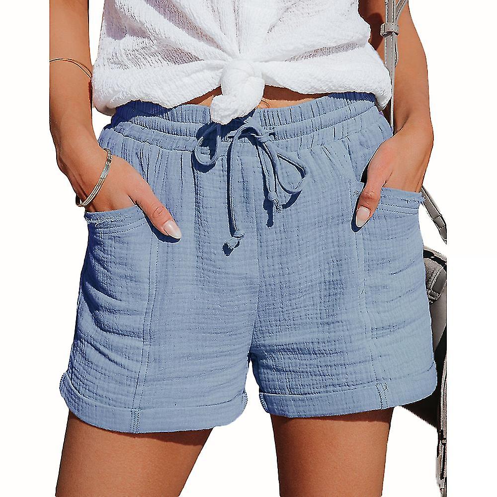 Womens Summer Beach Drawstring Hot 