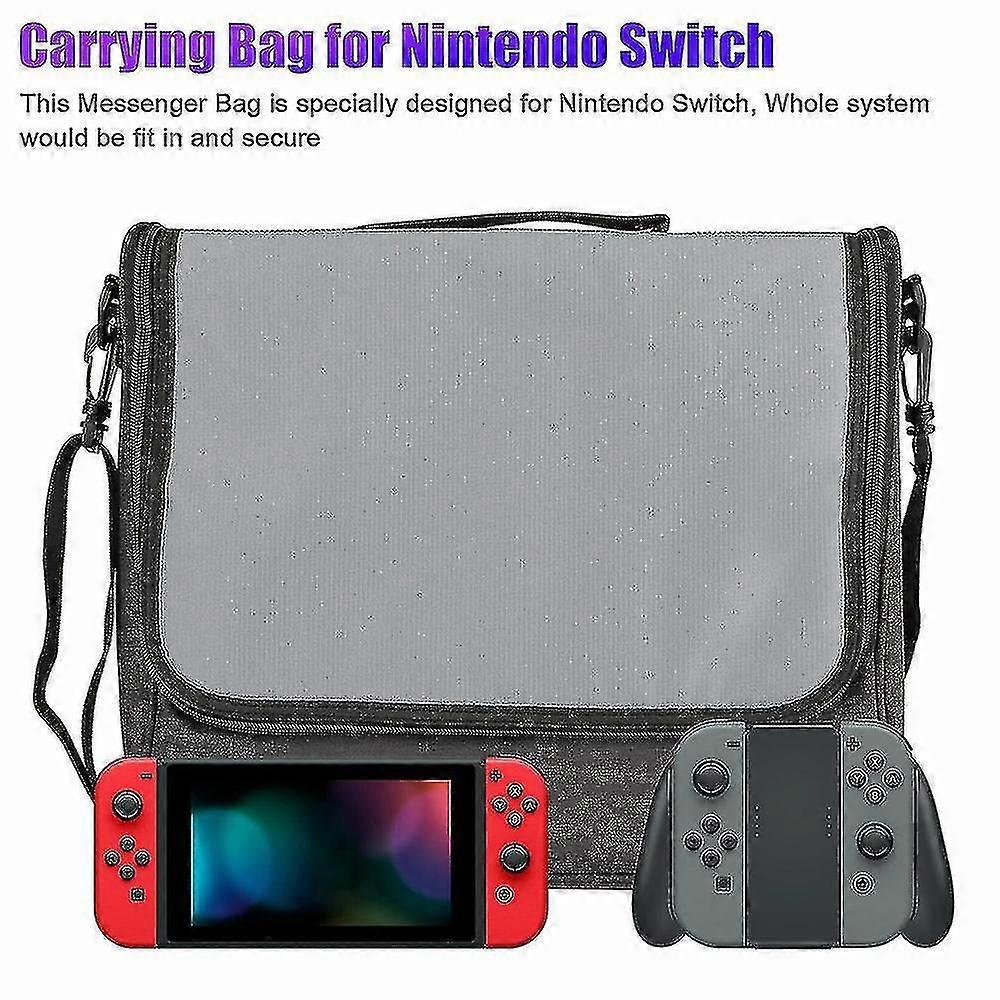 Nintendo Switch Travel Carrying Bag Console Controller Chargeur Dock Cable