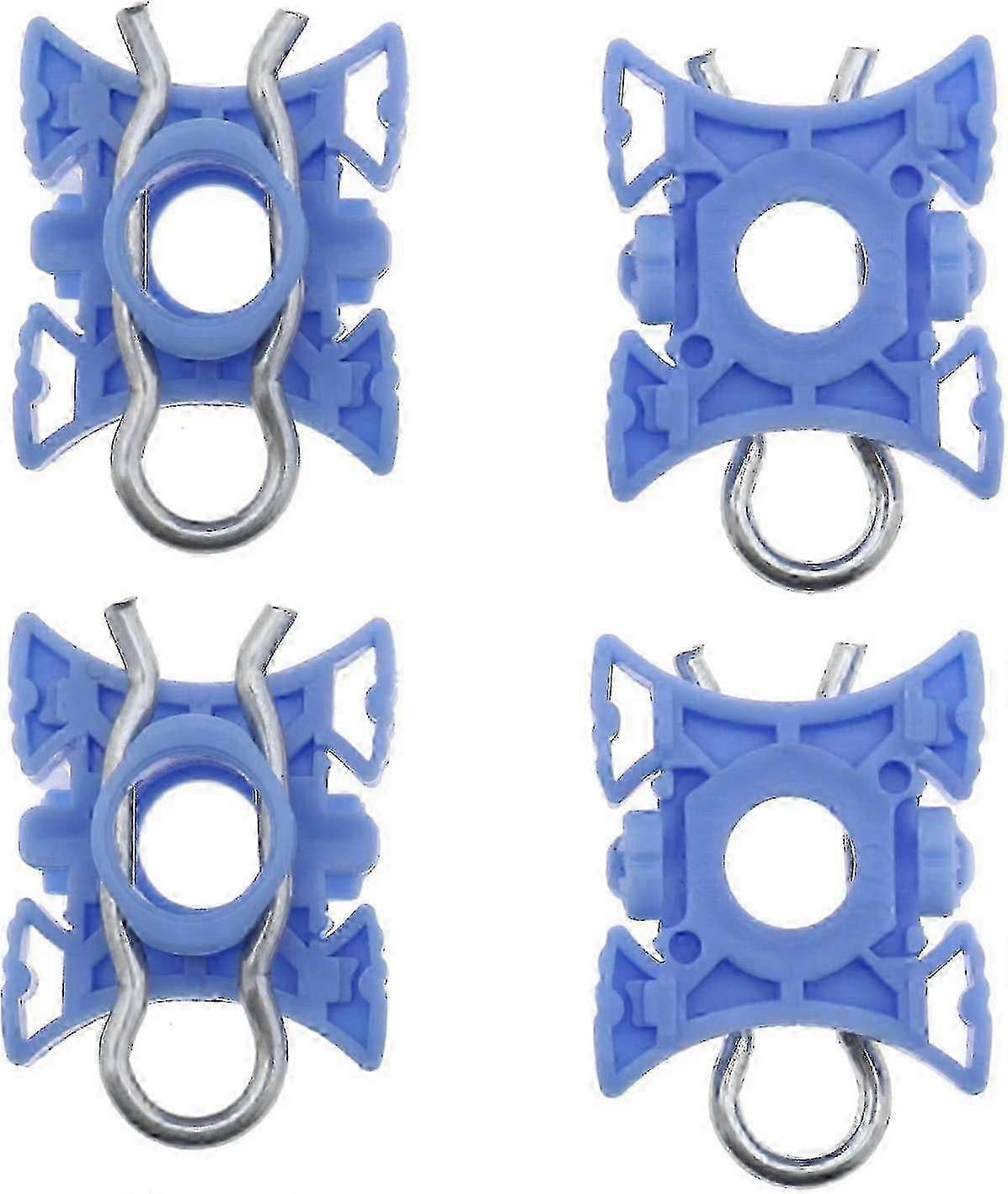 4 יחידות תפסי ווסת חלון קדמי כחול עבור וולוו S80 Xc70 Xc90 V70 S60 740 940 960