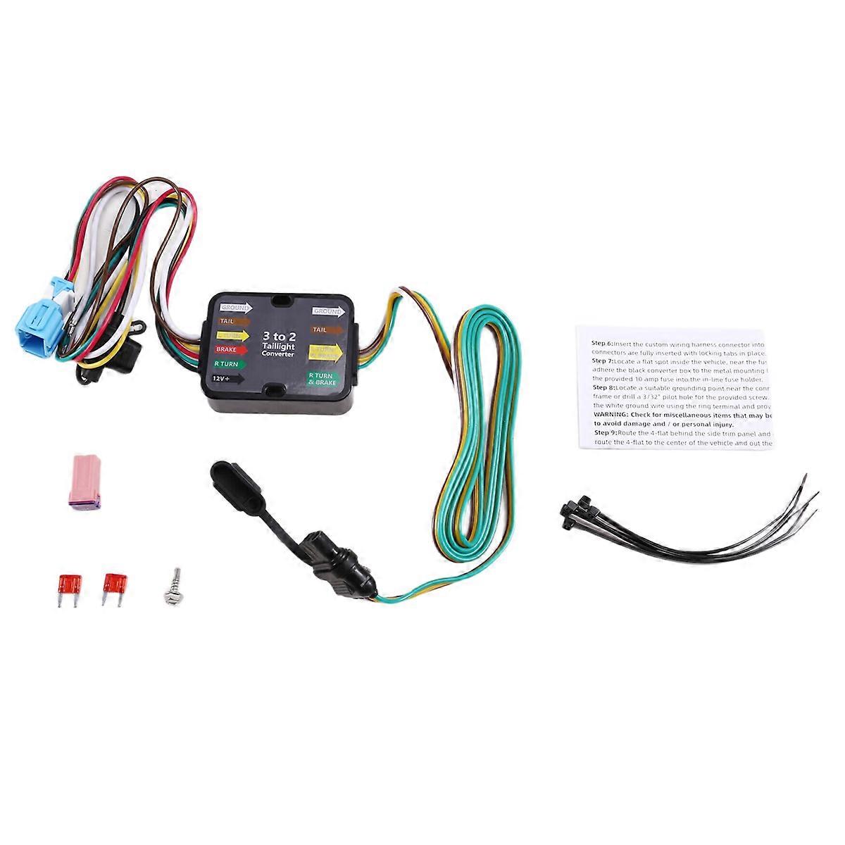 4-Pin Trailer Wiring Harness for 2018-2024