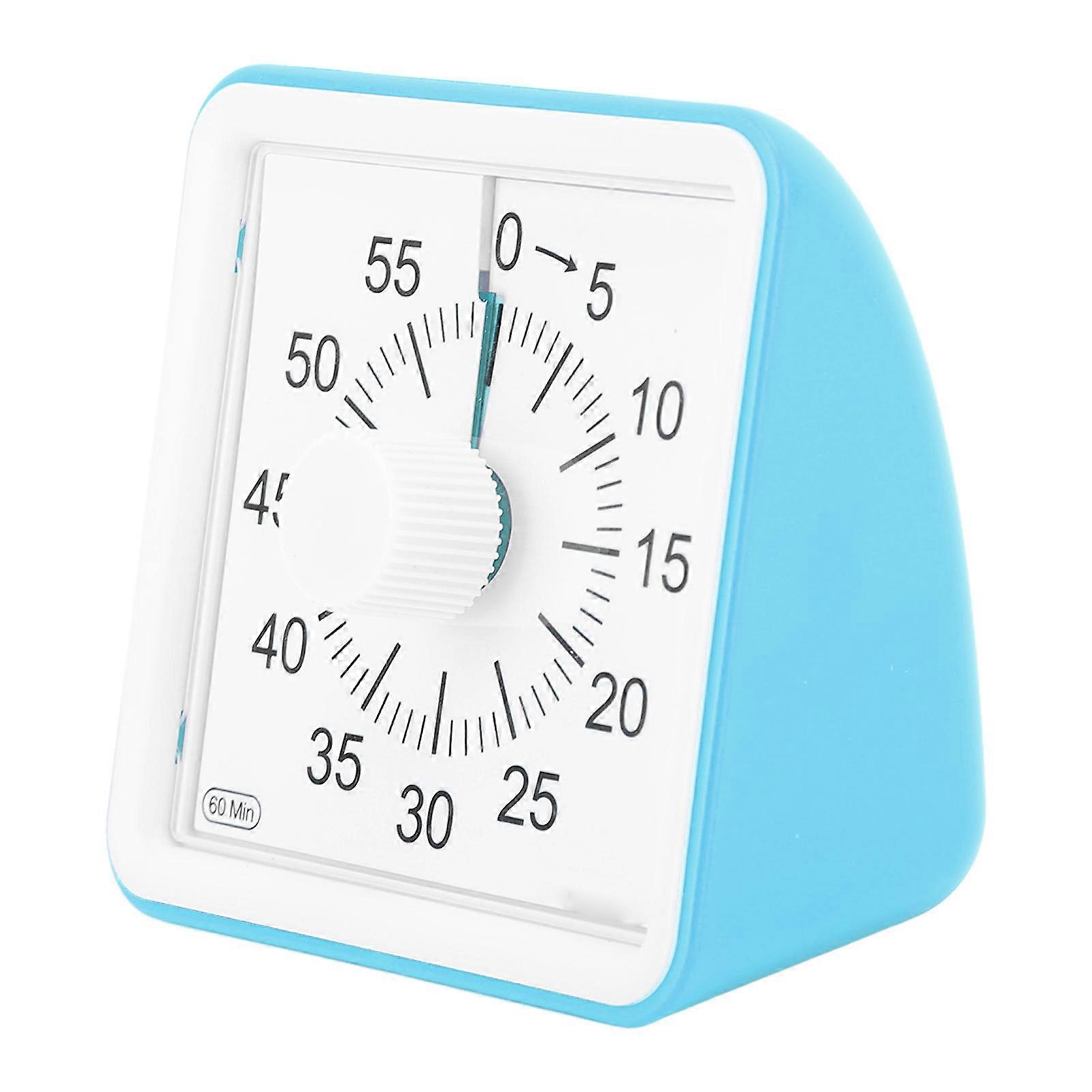 Visual Timer Silent Quiet Counting 60 Minutes Countdown Timer for Students Kitchen