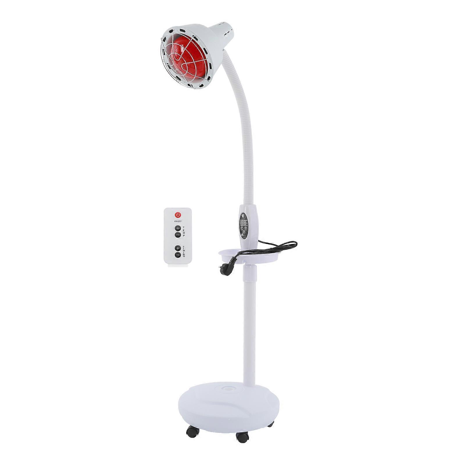 275W Röd Infraröd Värmelampa Justerbar Höjd Långvågig Infraröd Värmelampa För Kropp