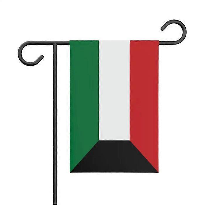 Flag - Kuwait - 32 x 47.5 cm - Polyester - Double-sided printing - Multicolored