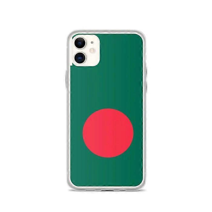 Phone Case - PIXELFORMA - Bangladesh Flag - Compatible with iPhone 11 - Flexible - Shockproof