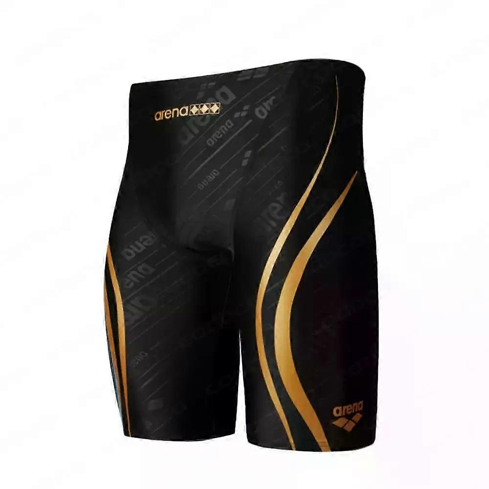 Summer Men's Swim Jammer Endurance Athletic Training Swimsuit