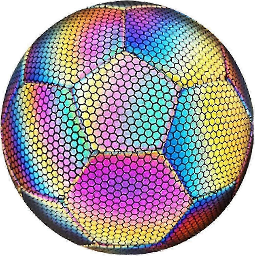 Glow in The Dark Soccer Ball Size 4/5 - Luminous Training Ball for Night Games & Practice Sessions