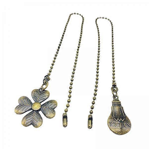 3x 2x Fan Extension Pull Chain Fan Pull Chain Set Ornaments Ball with Connector