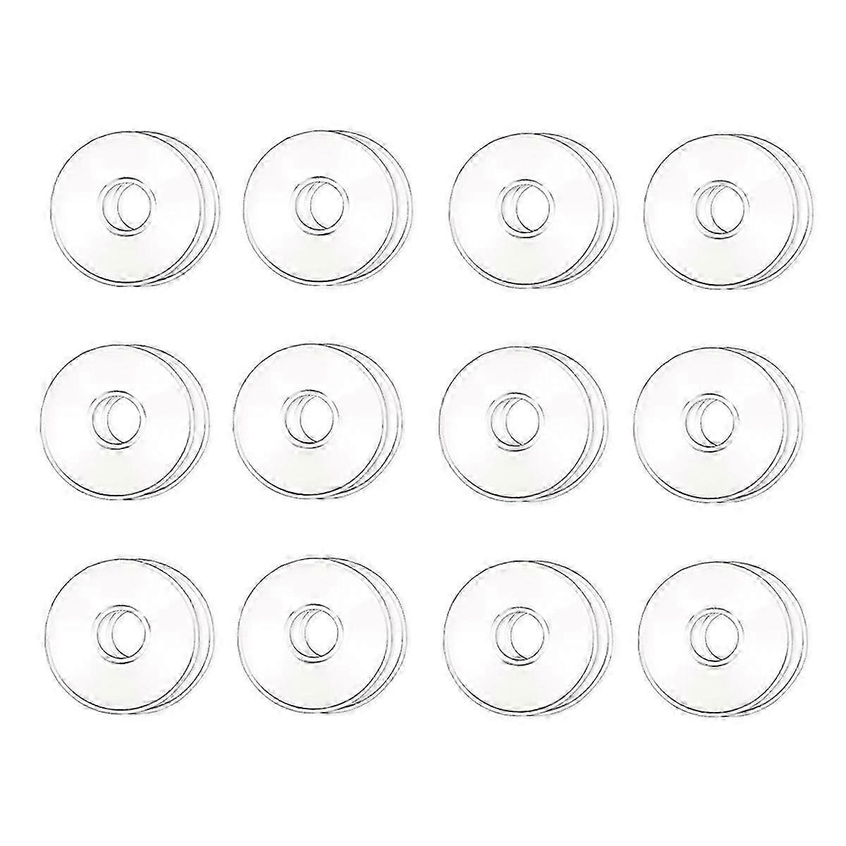 Glass Bobeches for Candlestick Holders, Candle Drip Catcher