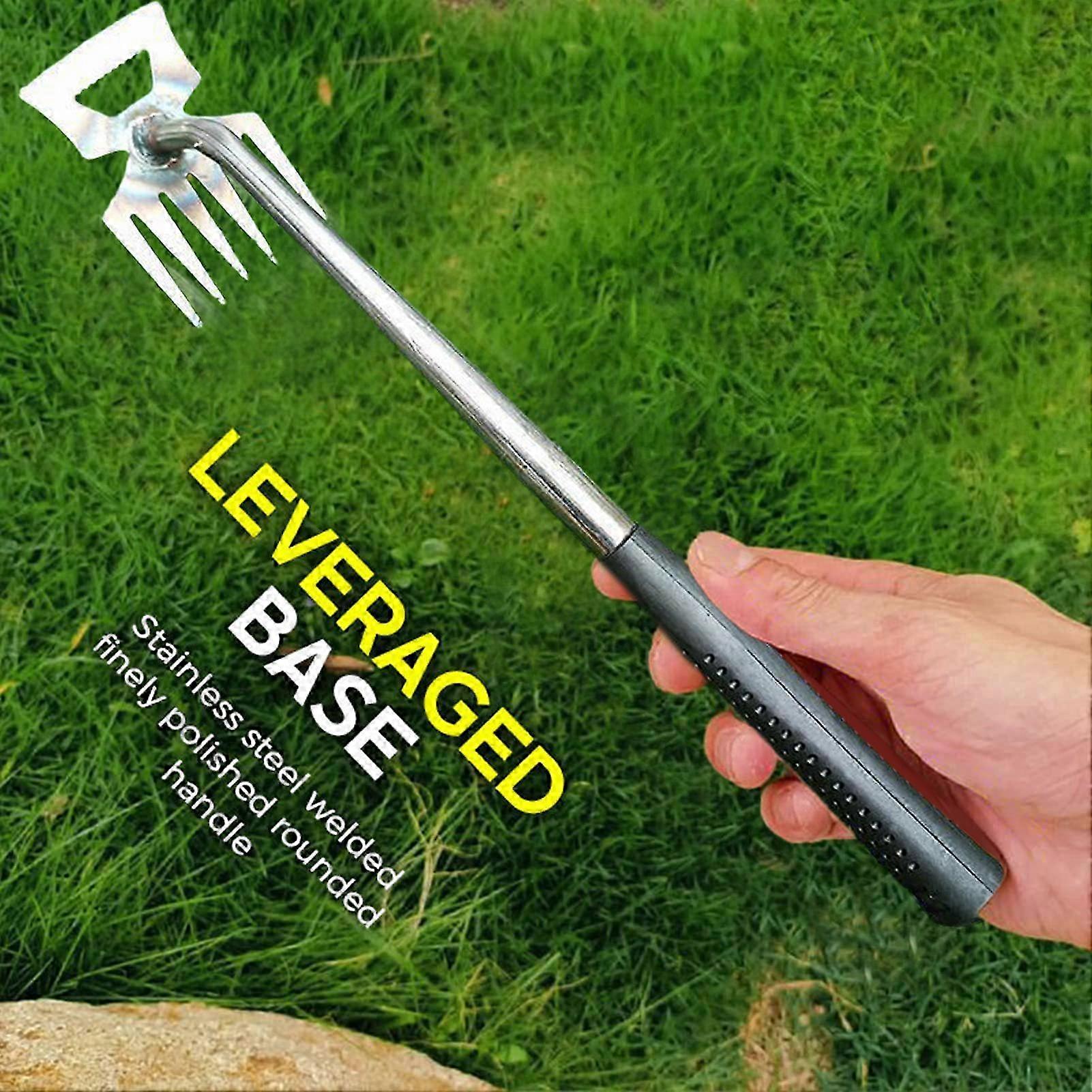 Garden Weed Puller, Uprooting Weeding Tool for Vegetable Gardening Planting