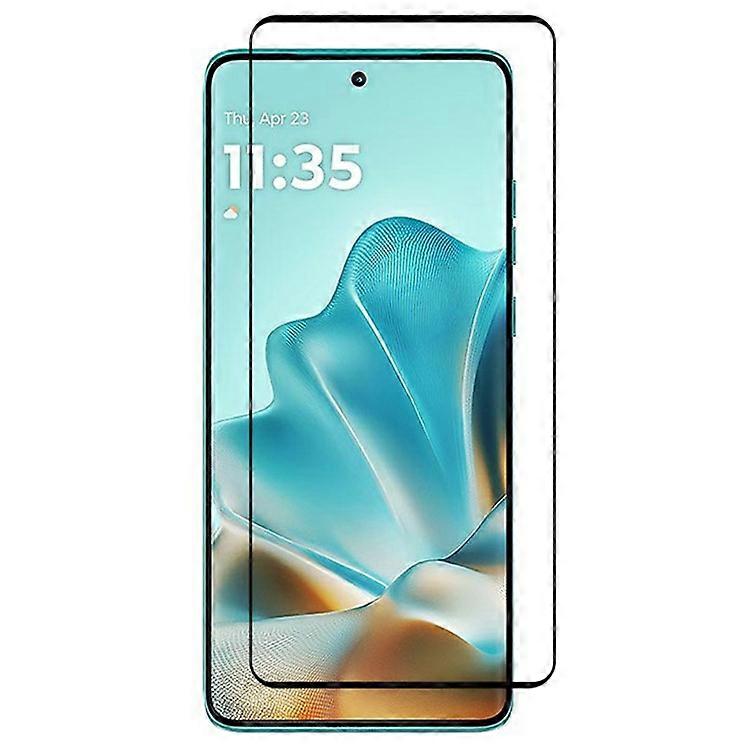 Motorola Edge 60 Fusion 5Gシルク印刷スクリーンプロテクター3D高アルミニウムシリコンガラスフィルムに対応