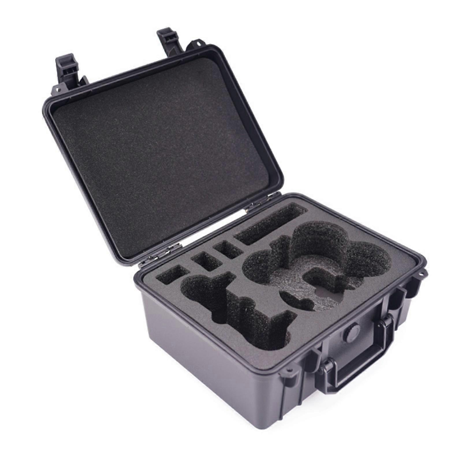 Small Protective Case For Drones, Waterproof Shockproof Travel Carrying Box With Foam Interior Bag Shell Protector