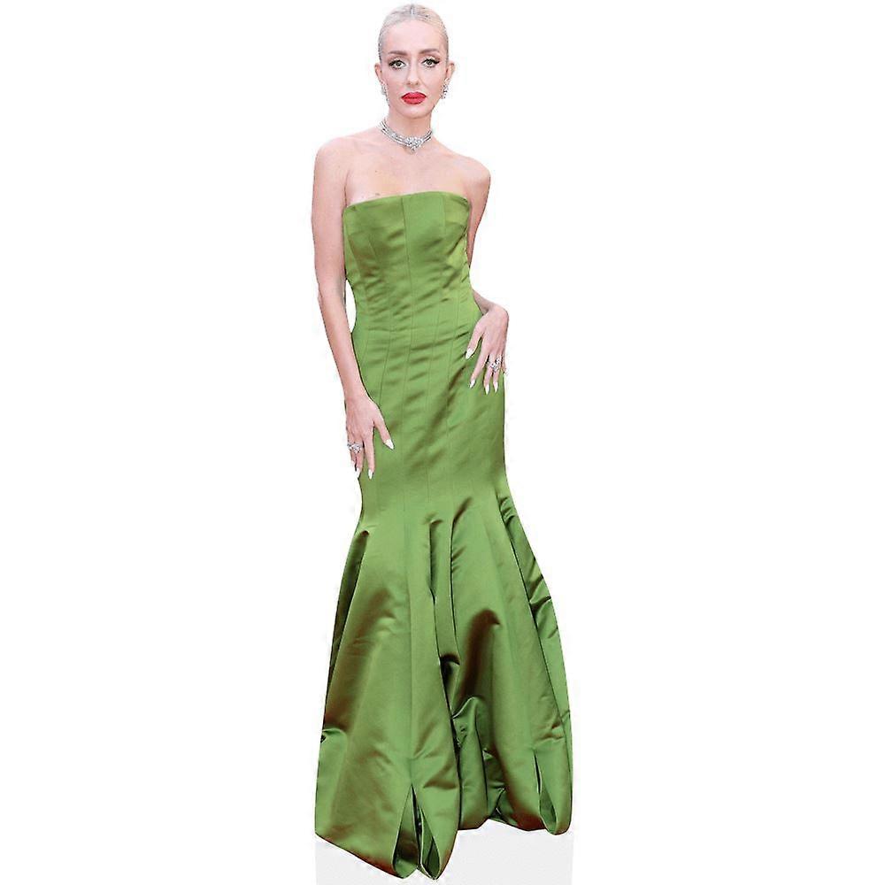 Sasha Ray (Green) Cardboard Cutout (lifesize OR mini size). Standee. Stand Up.