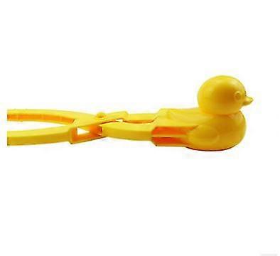 Ankka Lumipallo Maker Clip Lapset Ulkona Talvi Lumimuotti Lelu Keltainen