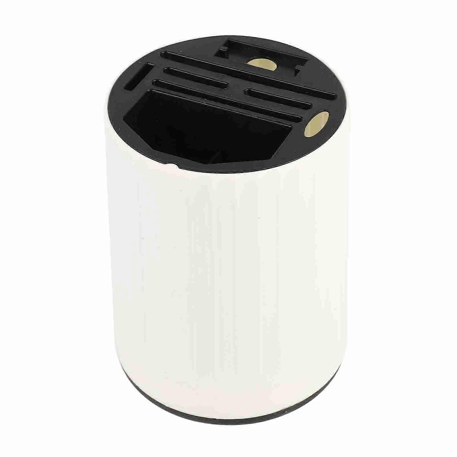 Rotating Utensil Organizer - Multi-Function Round 360 Degree Rotating Knives Block Multi-Function Round Knives Block for Chopsticks Knives Spoons Orga