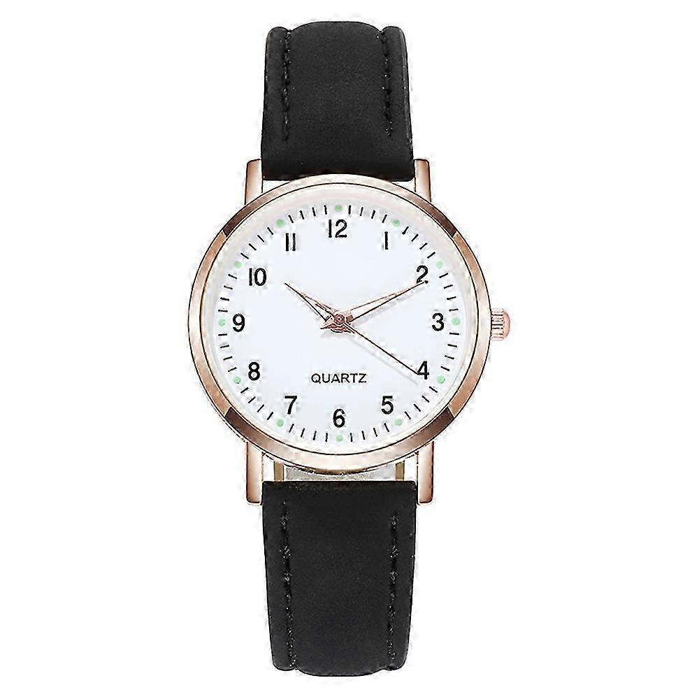 Ladies Watches Womens Small Quartz Analogue Wrist Watch Casual Leather