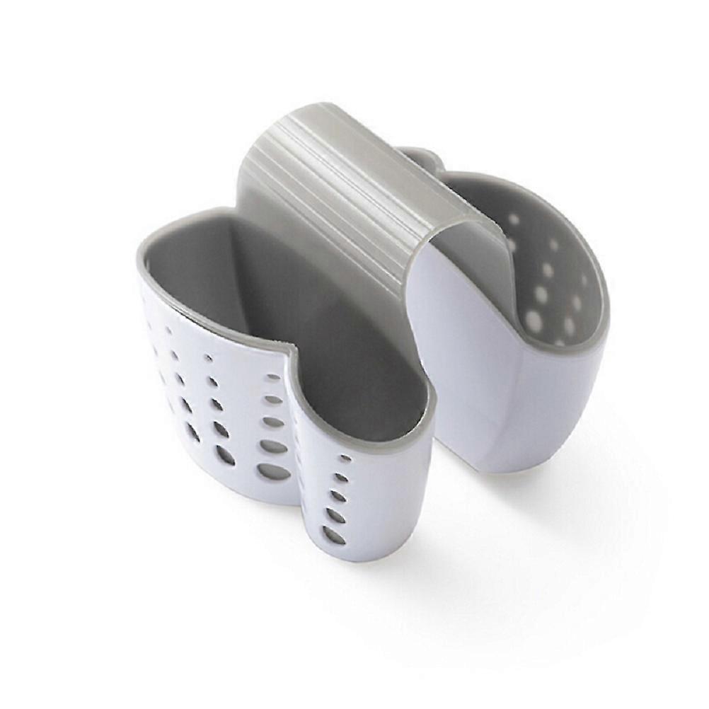 Sink Sponge Draining Rack, Space-Saving Holder for Brushes and Cleaning Accessories