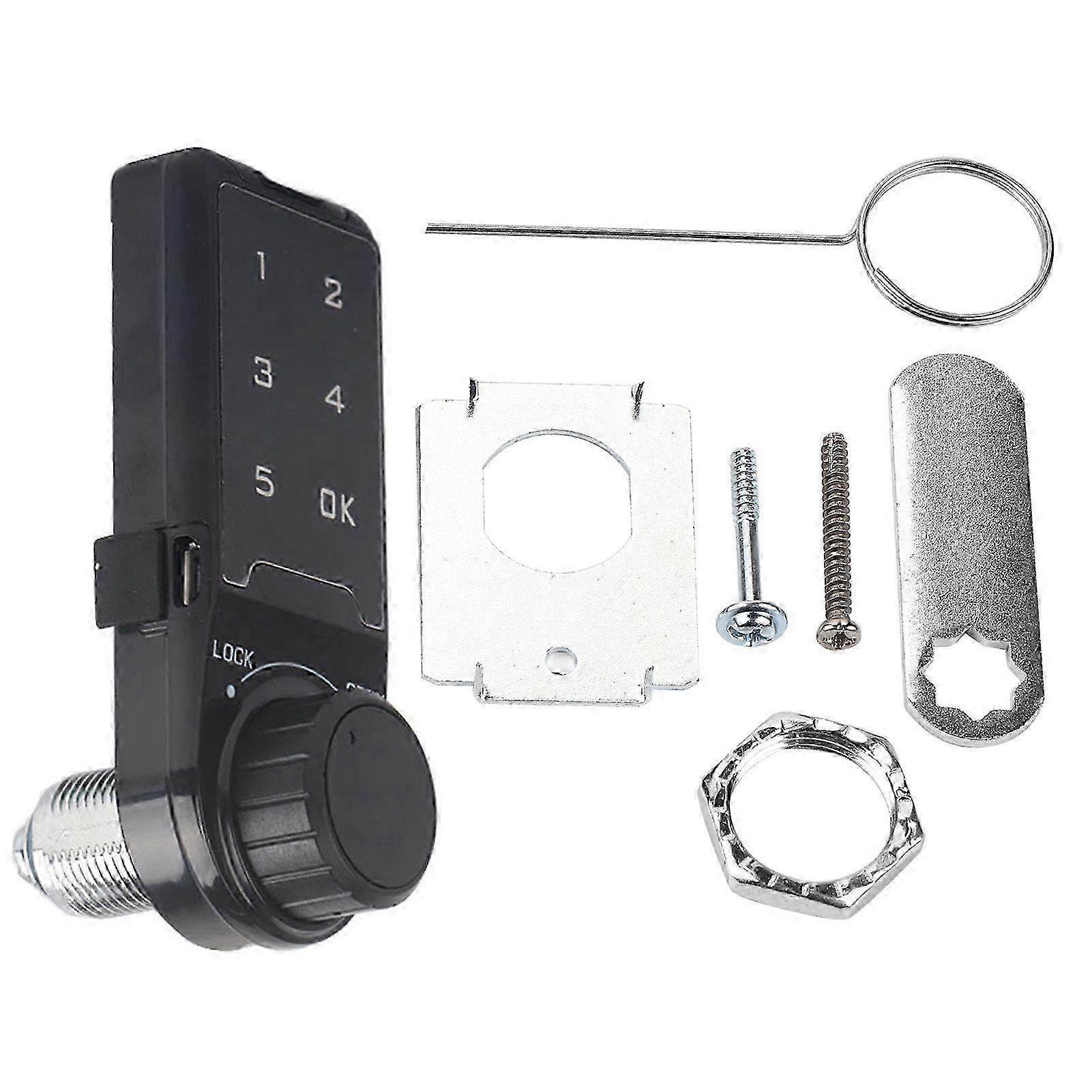 Digital Electronic Security Cabinet Keypad Lock with Touch Password Access