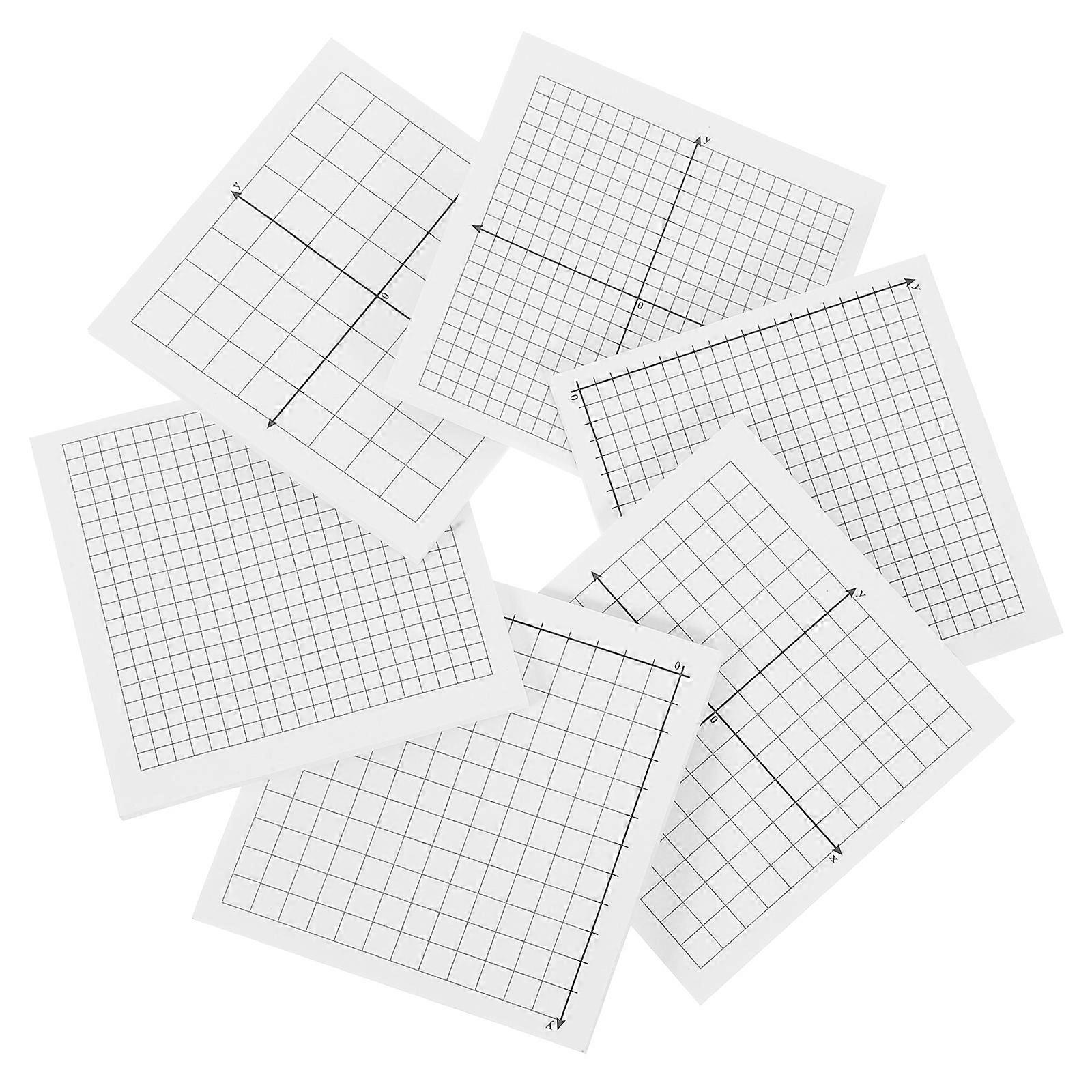 It seems you're referring to a product listing or description for **6 piece math sticky notepad sets** with a grid design. These are commonly used