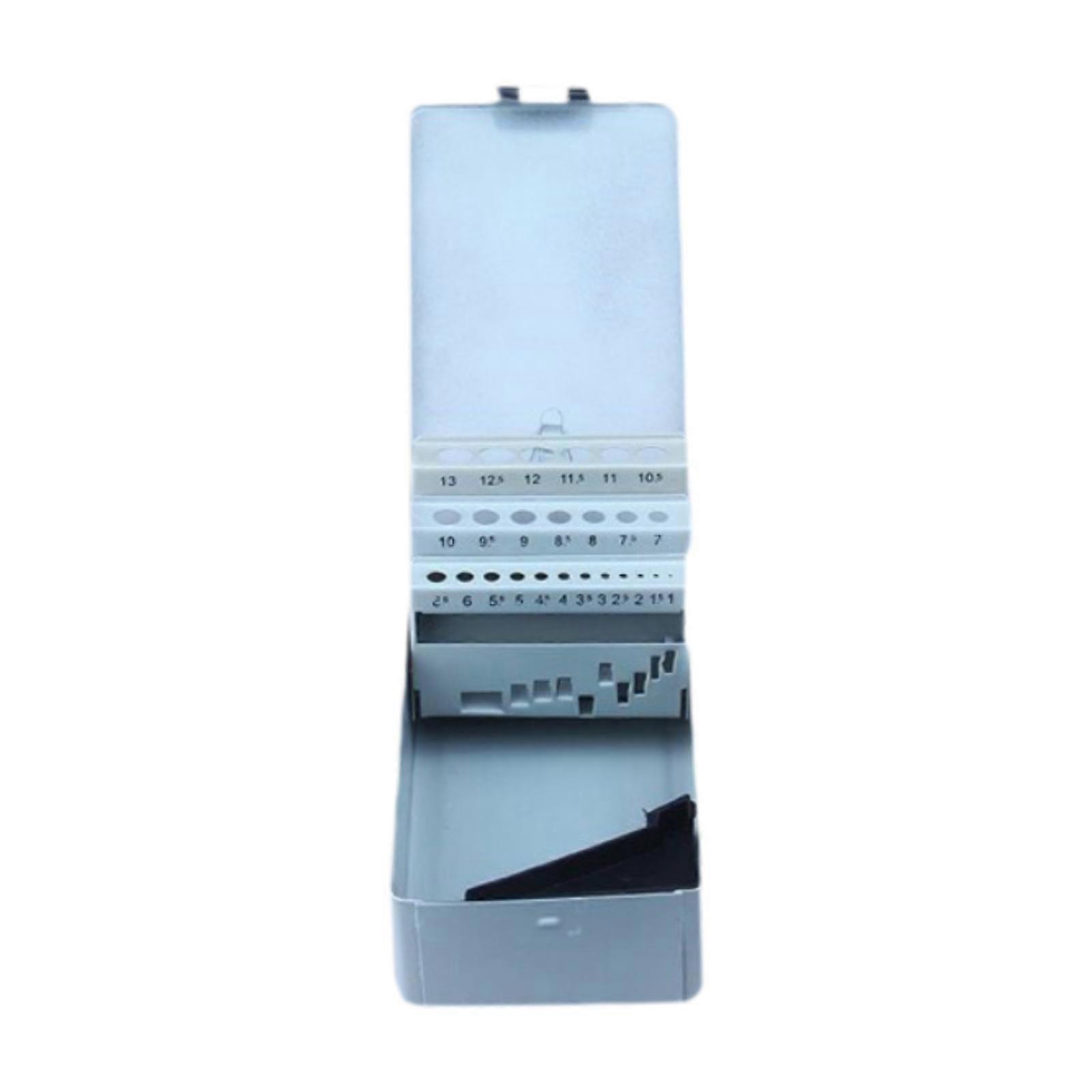 Twist Drill Bit Case Organizer, Convenient ,Portable, Iron Empty, Professional