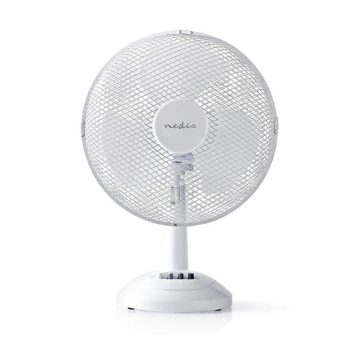 FNTB10CWT30 Table Fan Diameter 30 cm 3 Speed Oscillation Function White