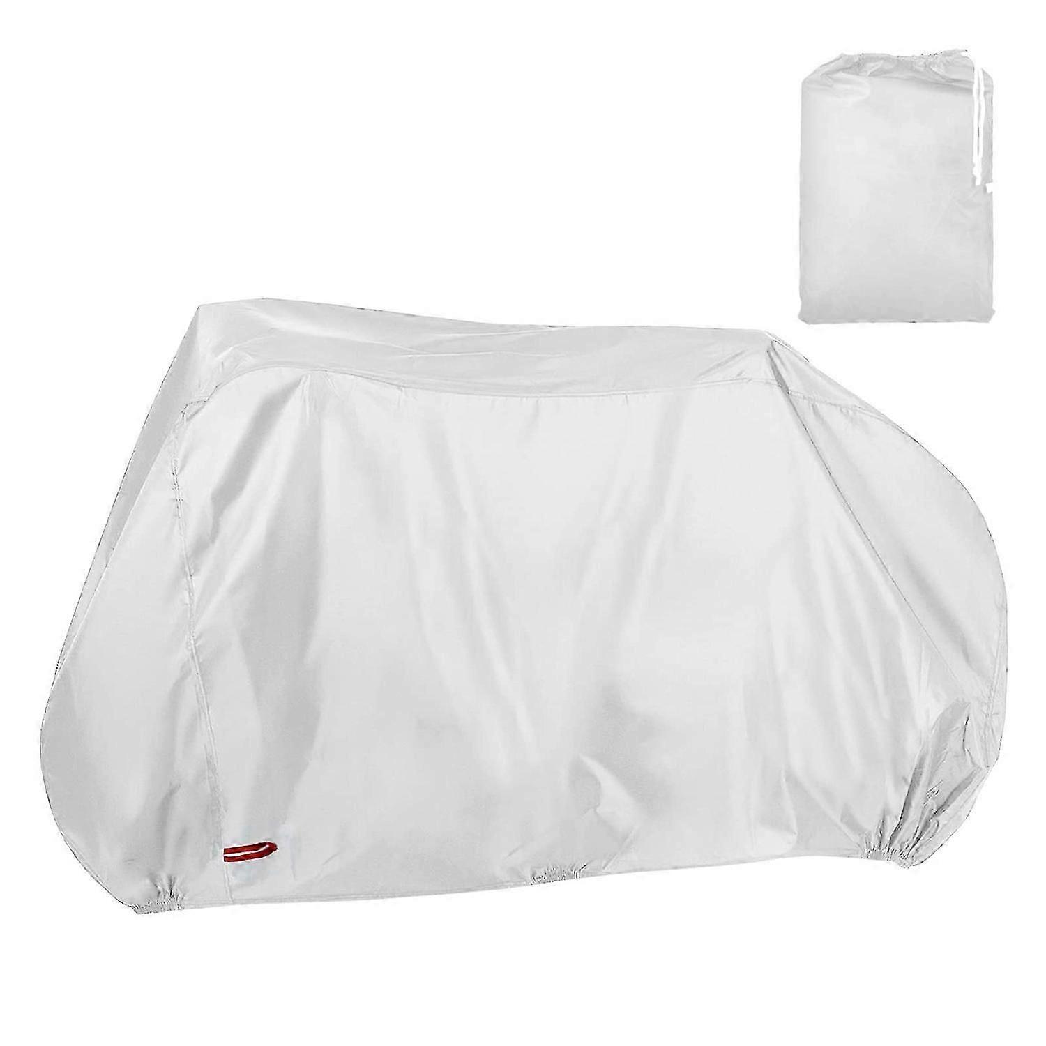 防水バイクカバー ヘビーデューティーXL自転車カバー UV 雨 雪 ほこり マウンテンロード 電動バイク 屋外収納用