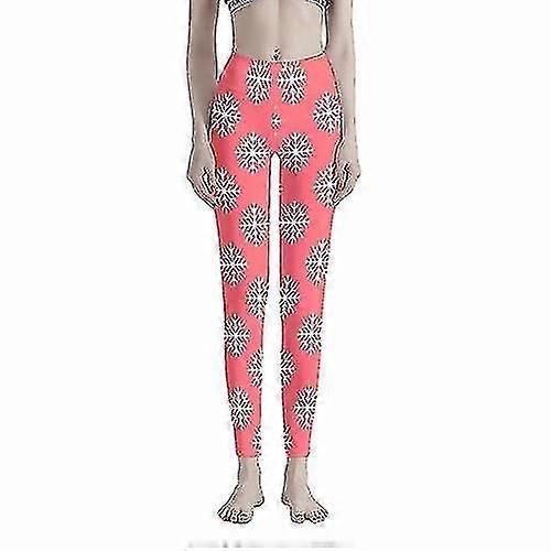 Hosiery Snowflakeswomen's Workout Leggings