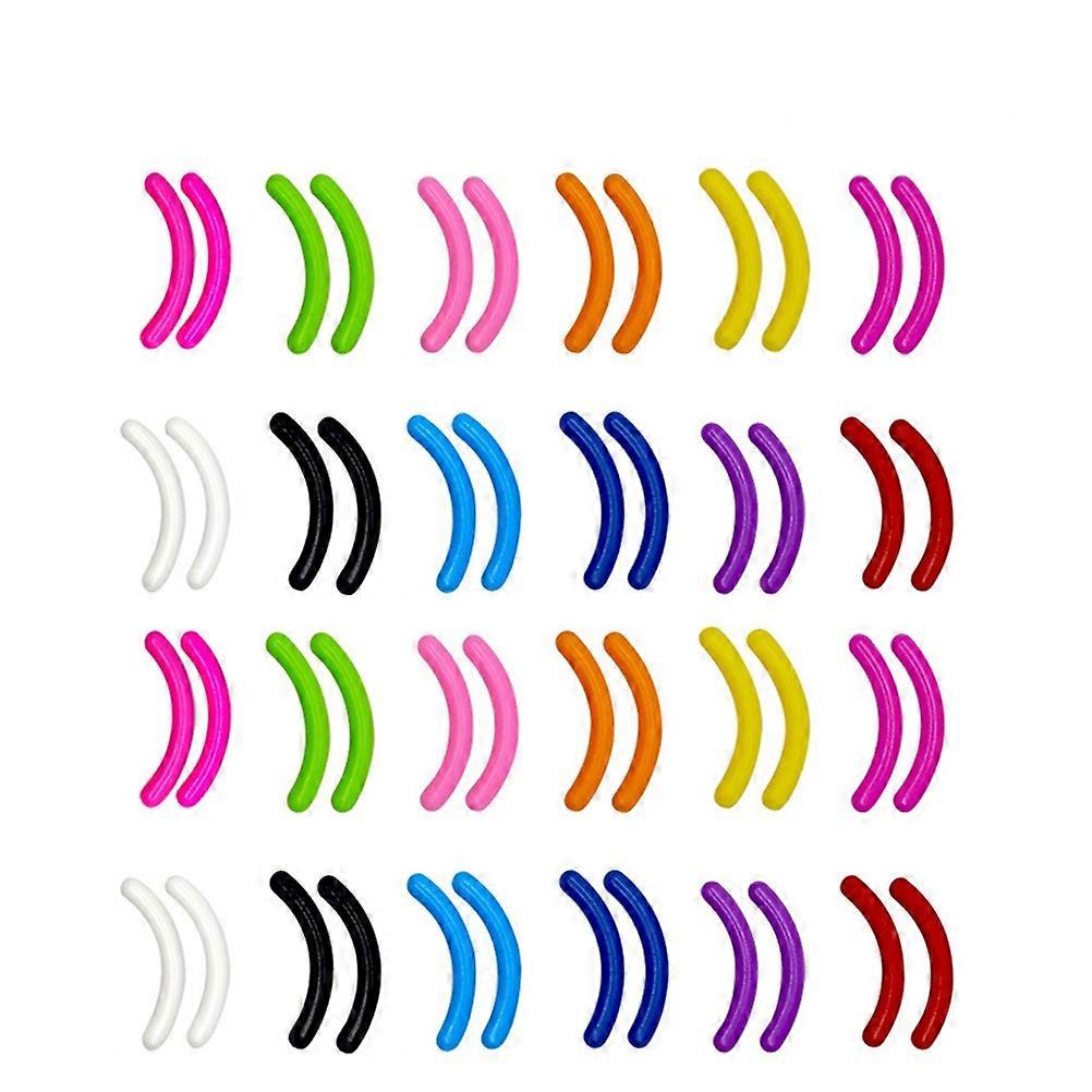 Colorful Eyelash Curler Refill Pads Smooth Texture Replacement for Lash Curling Mixed for Women