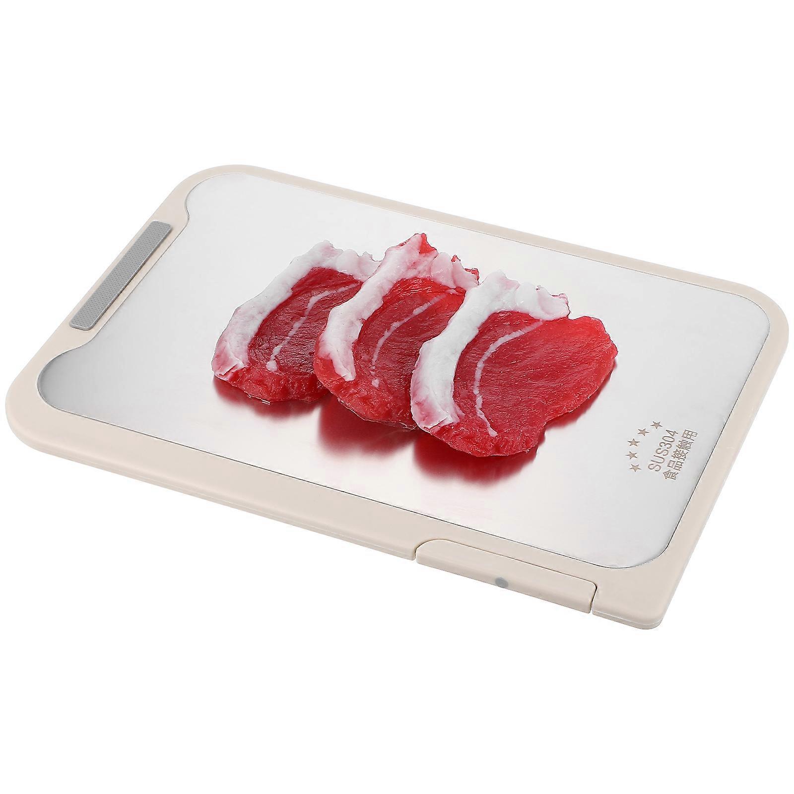 Here's a polished product description for your **Double Sided Non Slip Food Prep Board**:
### **Double Sided Non Slip Food Prep Board – Compact,
