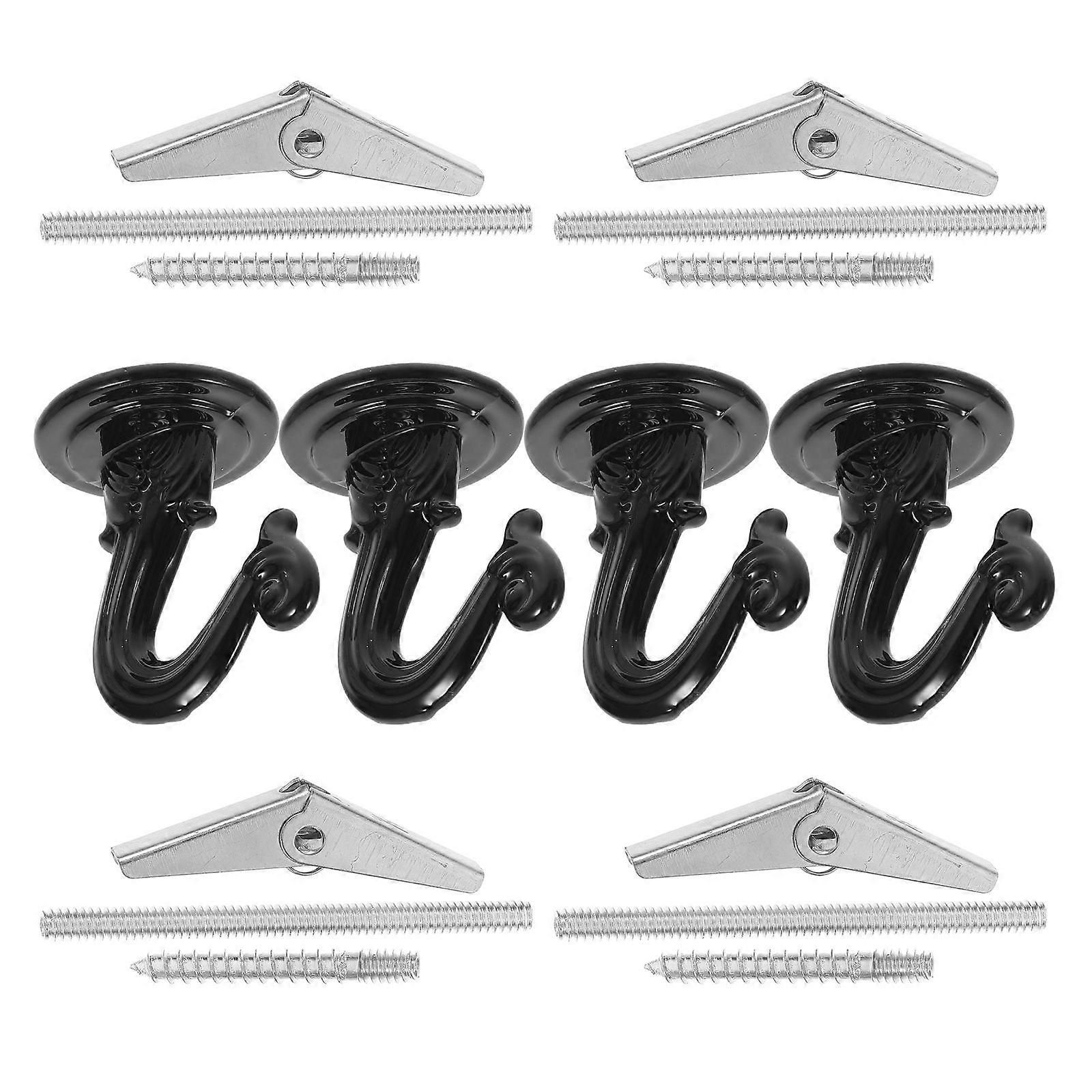 Heavy Duty Ceiling Hooks for Hanging Plants – Wall Mount Plant Hangers for Indoor & Outdoor Use – Sturdy Utility Hooks for Decorative Storage and