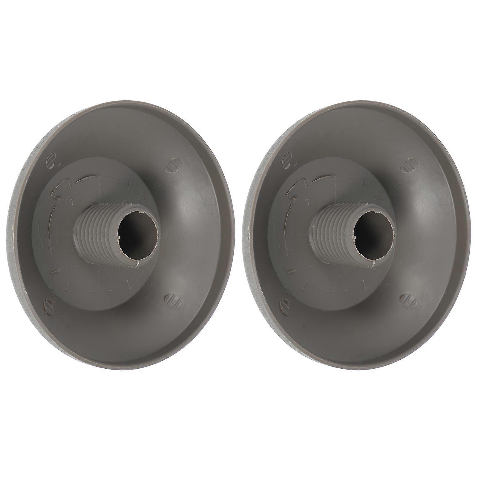 Umbrella Top Replacement Umbrella Caps Light Grey Roman Umbrella Compatible Repair For Picnics 2Pcs