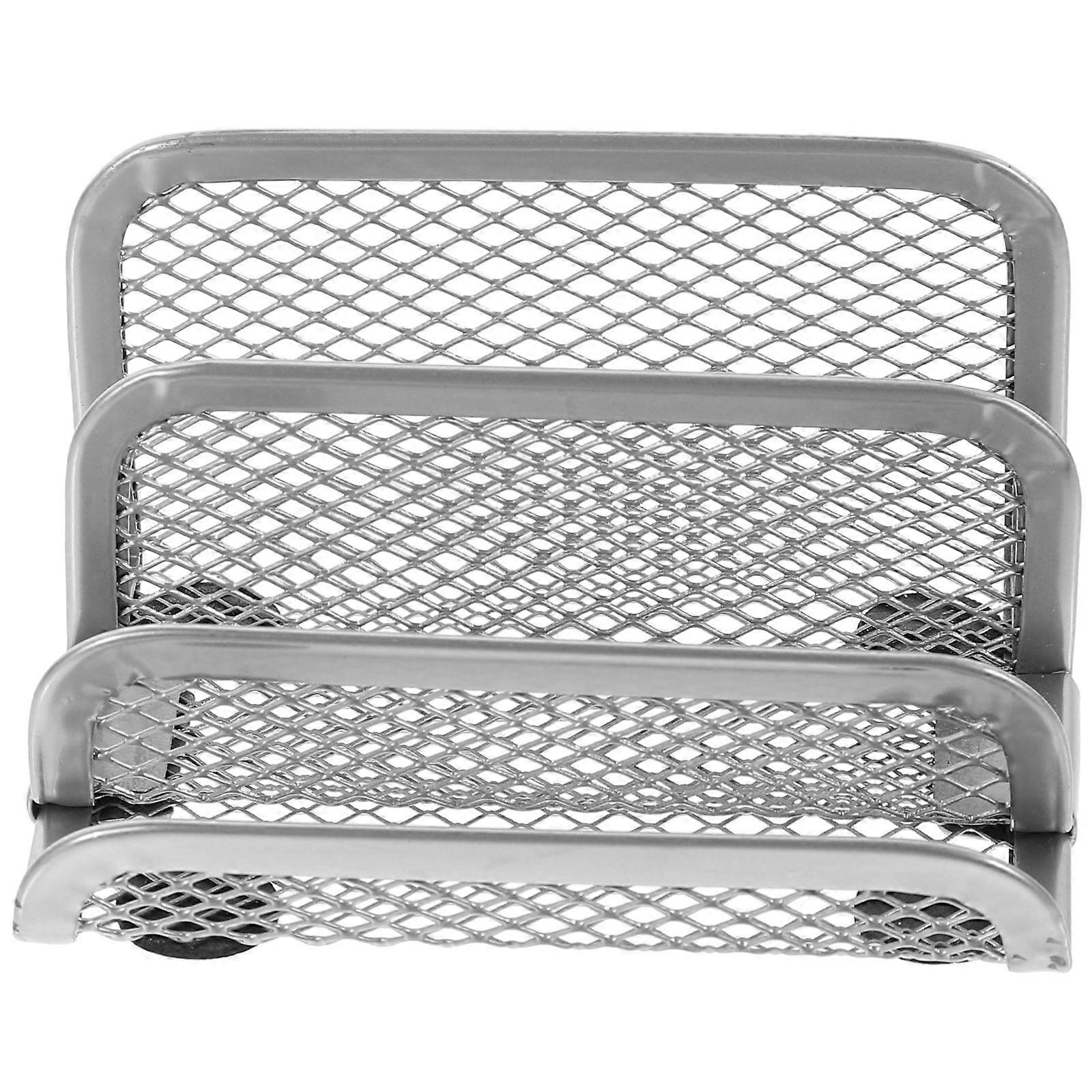 Metal Letter Sorter & Book Organizer Rack for Home and Office – , Space Saving and Stylish Storage Solution for Files and Documents