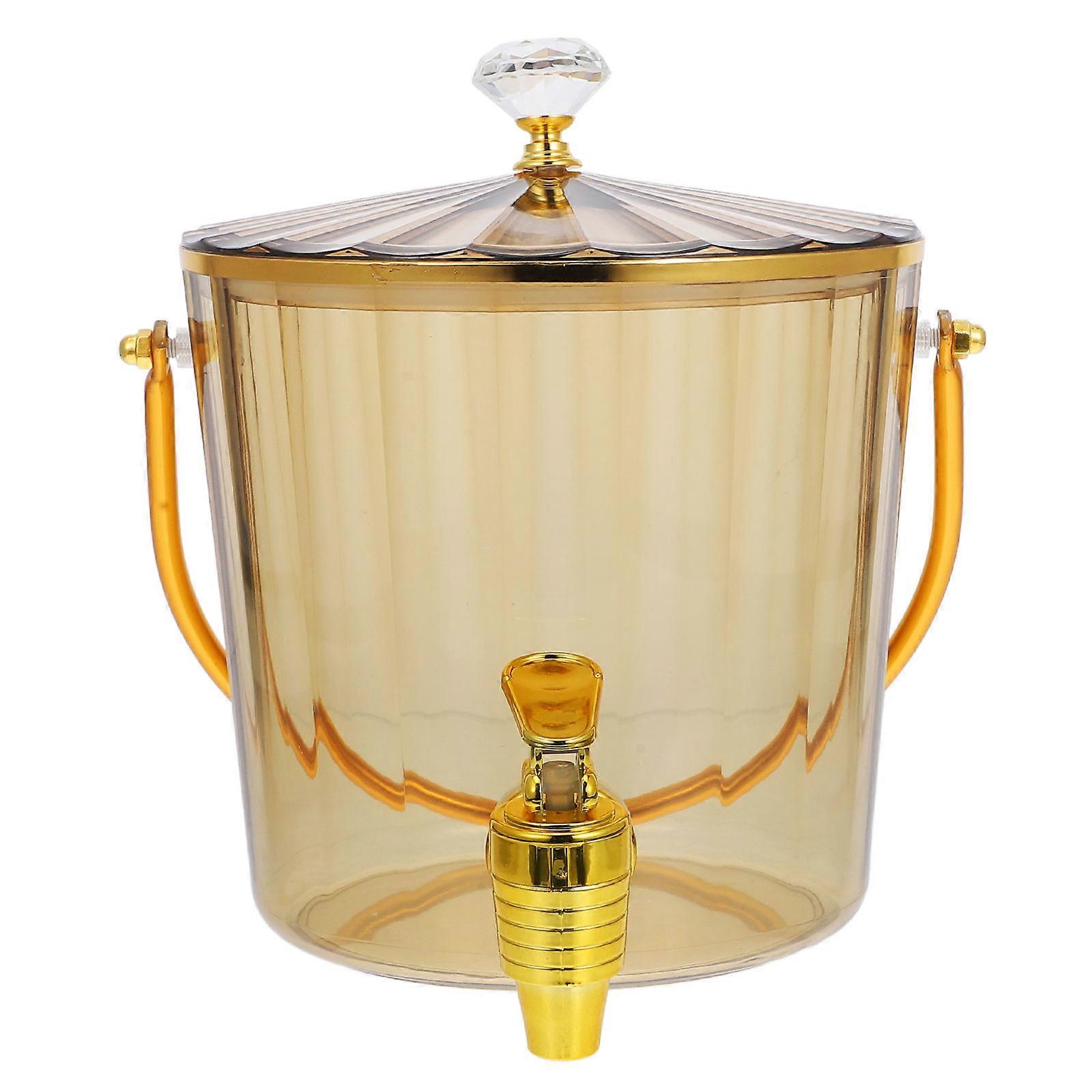 Portable Beverage Dispenser with Spigot – Large Juice Storage Container for Summer Events, Outdoor Parties, and Service – Ideal for Water, Wine, and