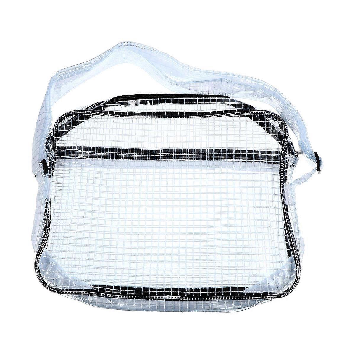 Compact Tool Bag Durable Work Bag Portable Saddlebag Black 40X30X8cm Personal Care Item Storage 1Pc