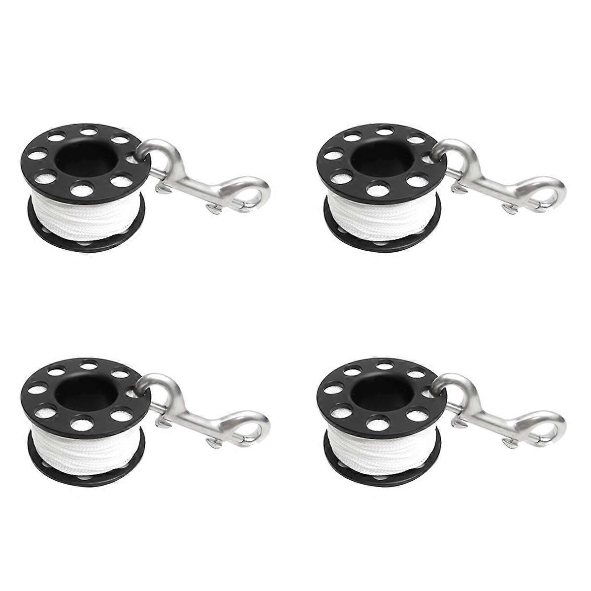 30M Scuba Diving Spool Finger Reel with Double Ended Hook