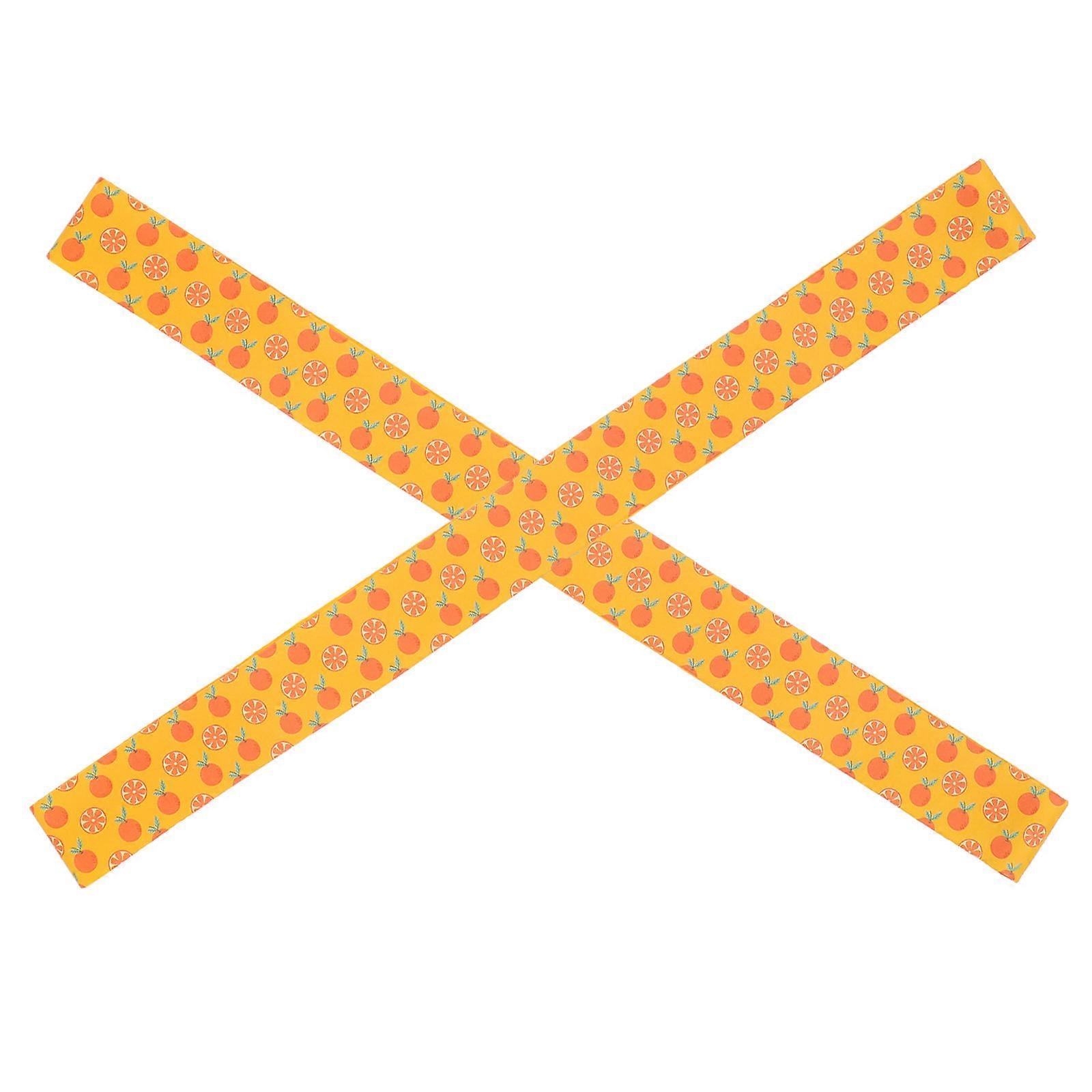 Towel Bands Beach Trip Towel Fixtor Seaside Silicone Rectangle 2Pcs Orange