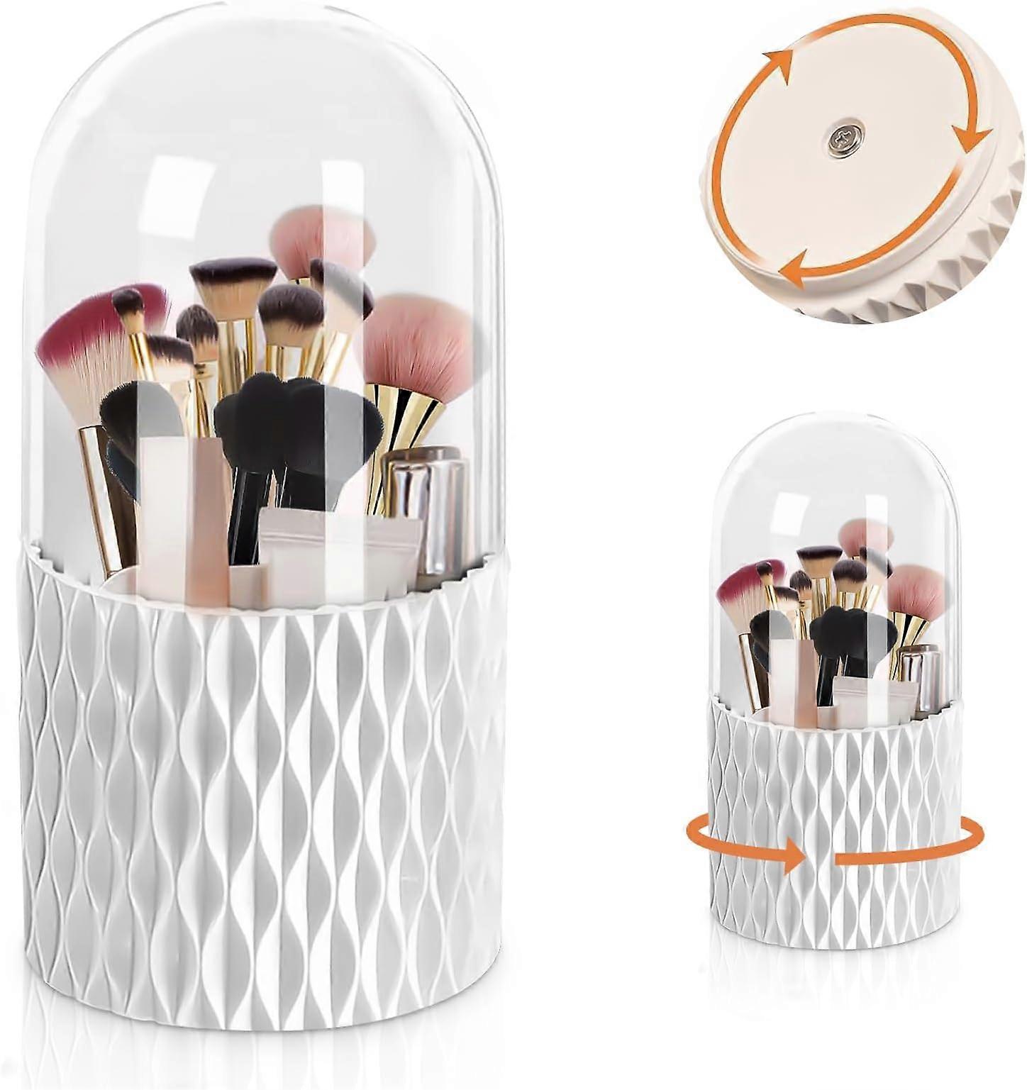 1 piece 360° rotating cosmetic storage box