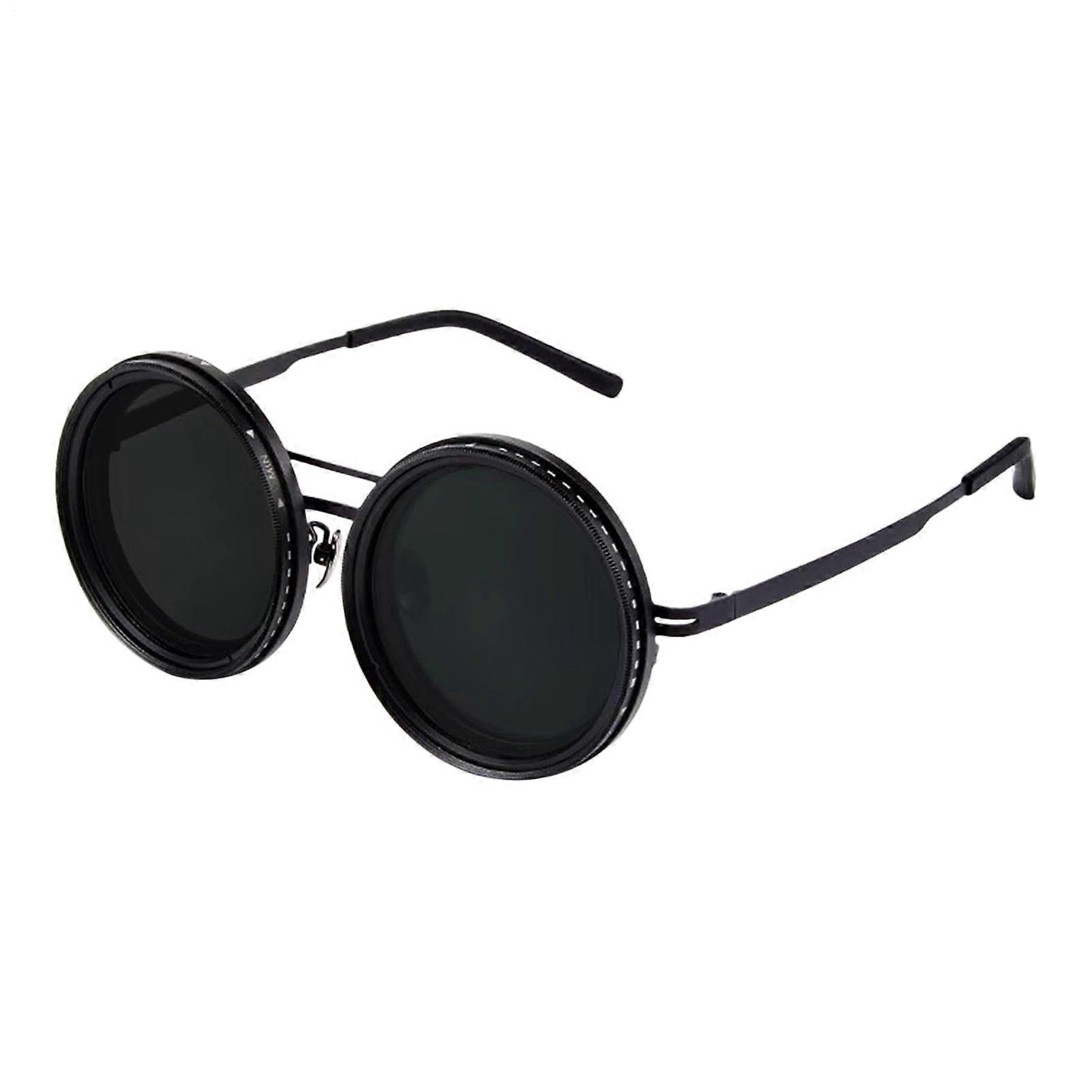 Men's polarized sunglasses, gradient tinted, adjustable for driving