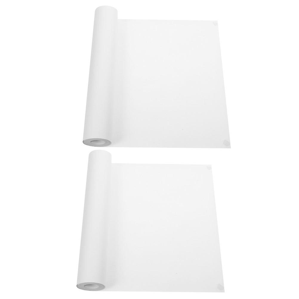 Rouleau de papier de coloriage pour enfants Développement de l’imagination Blanc 1000.00X29.60X0.10cm 2 rouleaux