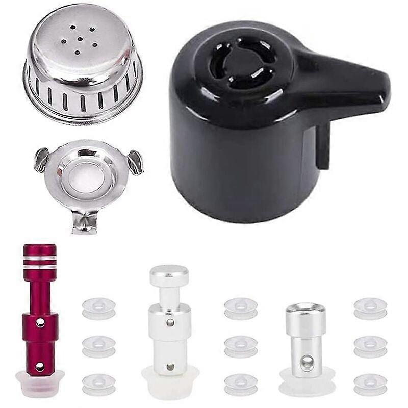 Steam Release Handle Float Valve Replacement Parts with Anti-block Shield for Instantpot Duo/Duo plus 3 5 6 and 8 Quart