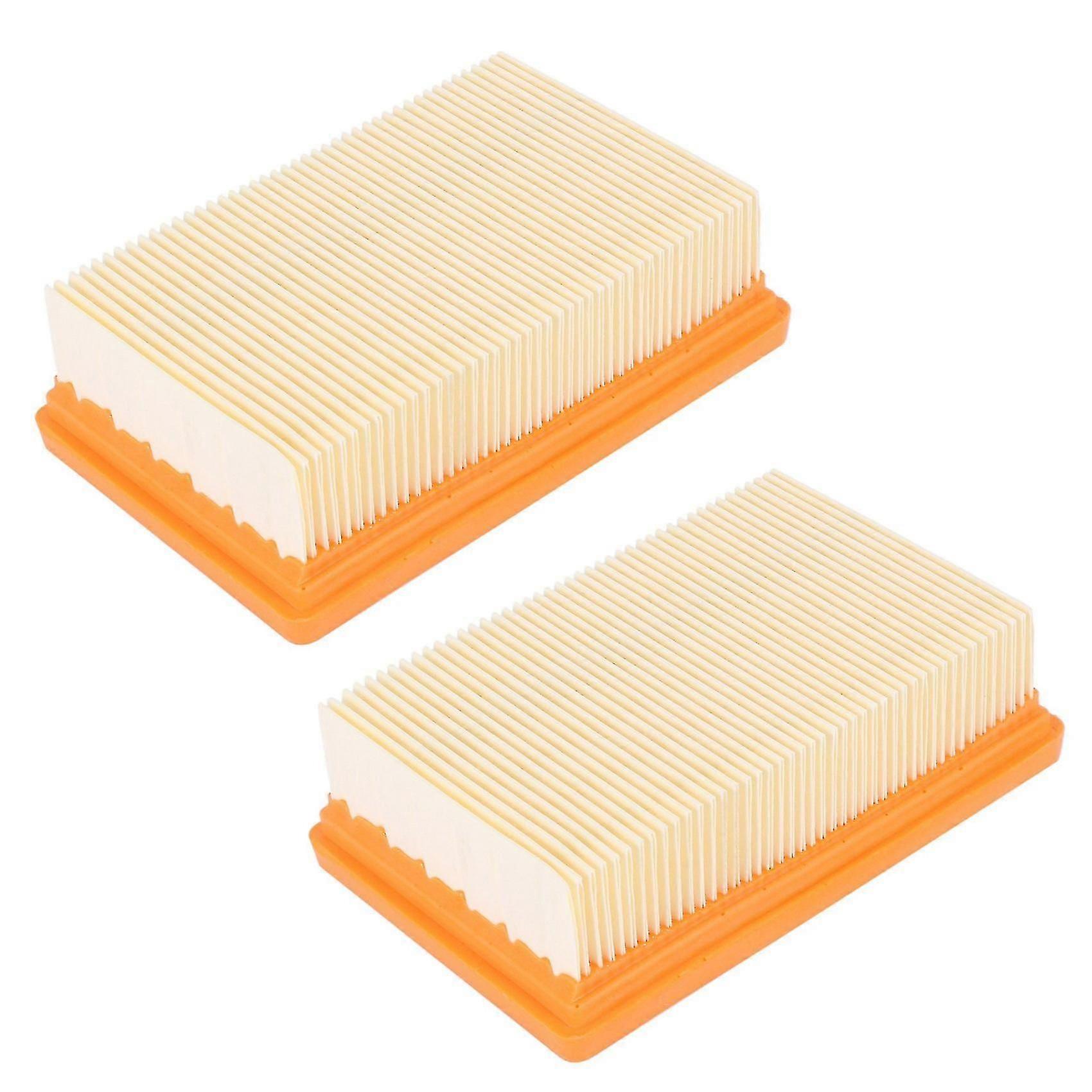 2x Vacuum Cleaner Filter Replacement For Flat-pleated Mv4 Mv5 Mv6 Wd4 Wd5 Wd6 P Premium Wd5