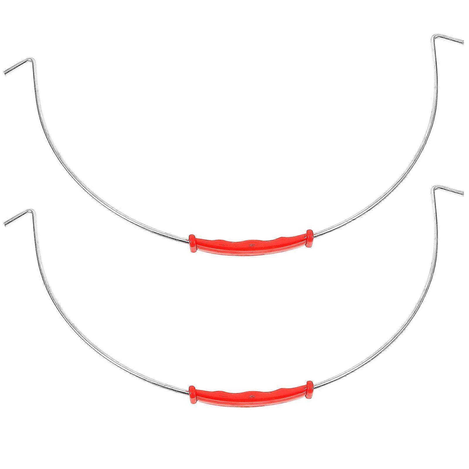 Heavy Duty Bucket Handle Replacement Rust Resistant Grip for Tool Use 2Pcs