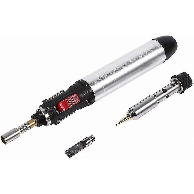 Cordless Butane Gas Soldering Iron Kit - 4 in 1 Adjustable Temperature Welding Tool Set Ideal for Family and Friends Gifts