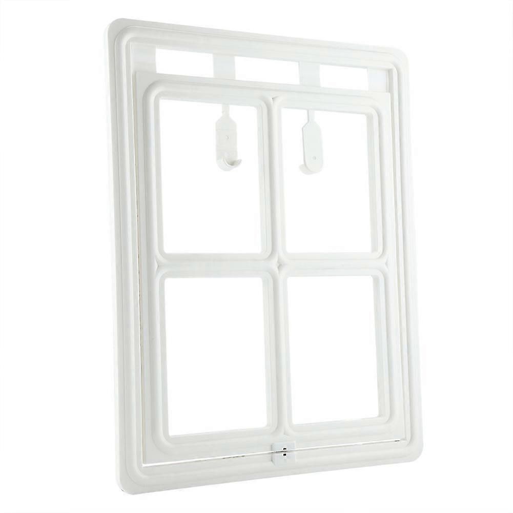 Magnetic Locking Flap Plastic Pet Door for Screen Window Gate