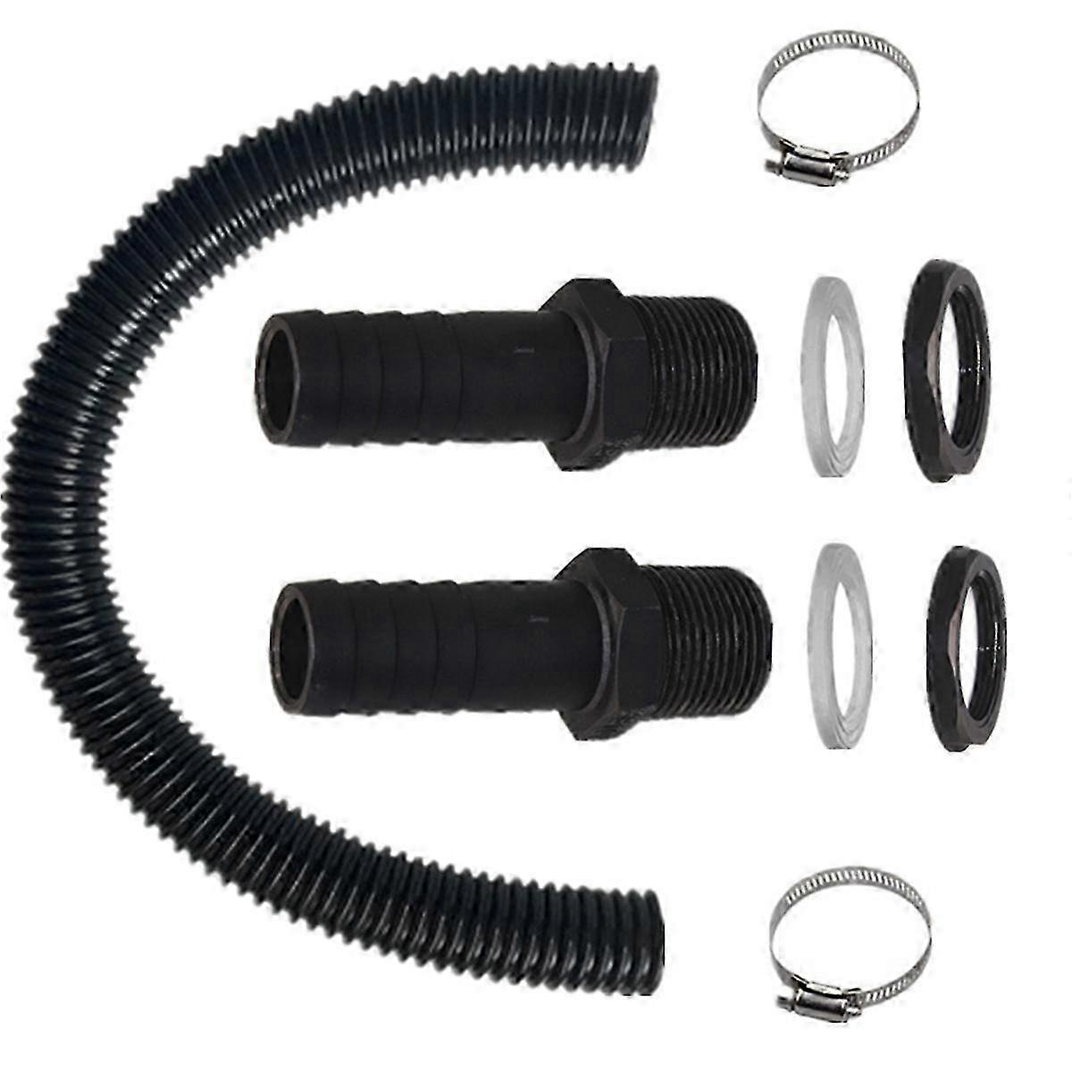 Rain Barrel Connection Set Include Connection Hose, Rain Barrel Bushing Rain Collector Rain Barrel C Edition 0627