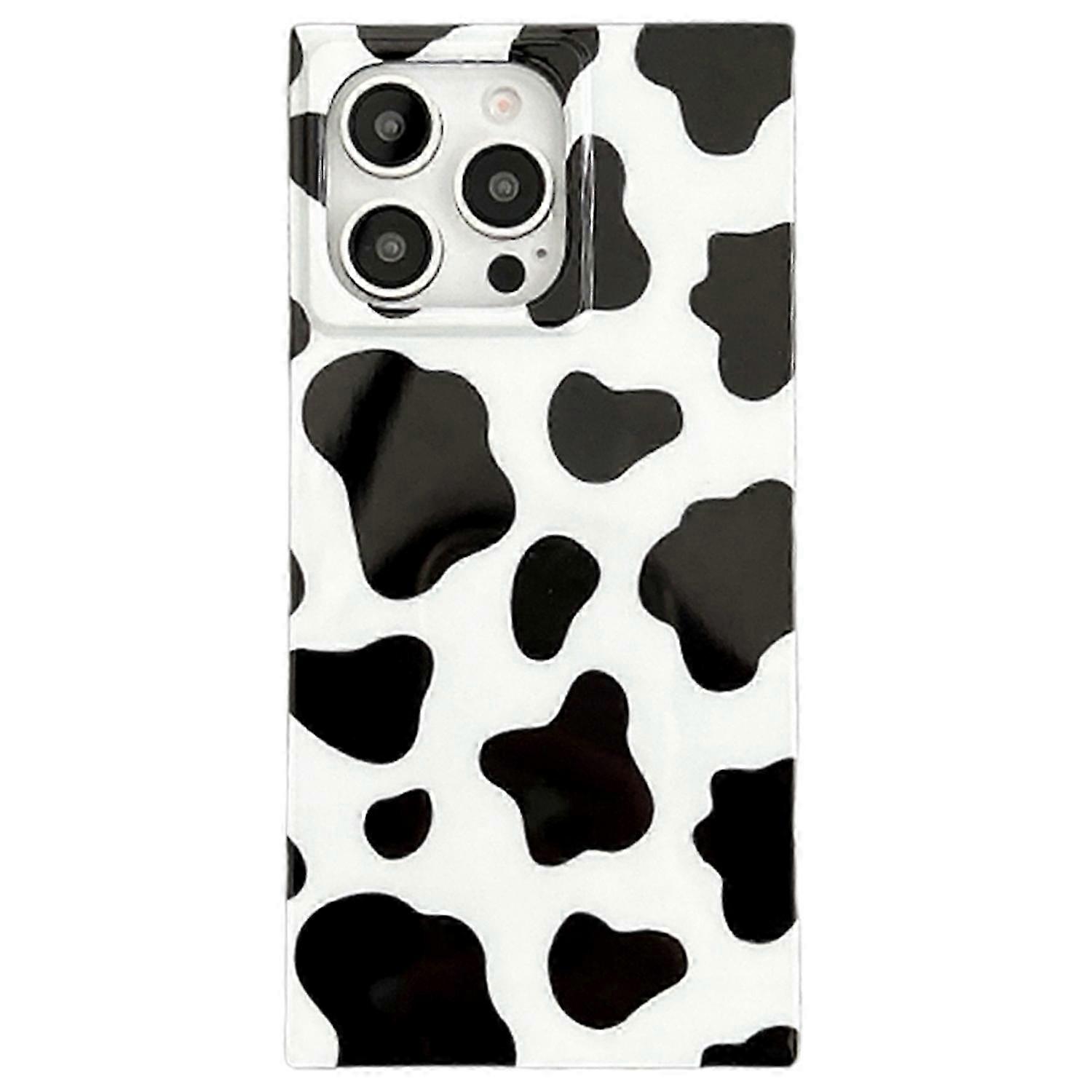 Phone Cover with Square Design Glossy TPU Pattern for a Certain Brand